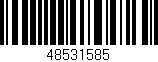 Código de barras (EAN, GTIN, SKU, ISBN): '48531585'