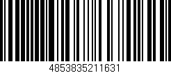 Código de barras (EAN, GTIN, SKU, ISBN): '4853835211631'