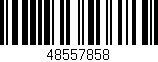 Código de barras (EAN, GTIN, SKU, ISBN): '48557858'