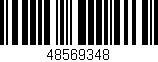 Código de barras (EAN, GTIN, SKU, ISBN): '48569348'