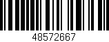 Código de barras (EAN, GTIN, SKU, ISBN): '48572667'