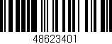 Código de barras (EAN, GTIN, SKU, ISBN): '48623401'