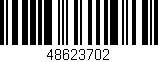 Código de barras (EAN, GTIN, SKU, ISBN): '48623702'
