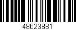 Código de barras (EAN, GTIN, SKU, ISBN): '48623881'