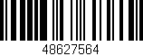 Código de barras (EAN, GTIN, SKU, ISBN): '48627564'