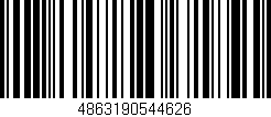 Código de barras (EAN, GTIN, SKU, ISBN): '4863190544626'