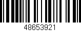 Código de barras (EAN, GTIN, SKU, ISBN): '48653921'