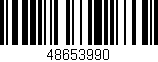 Código de barras (EAN, GTIN, SKU, ISBN): '48653990'