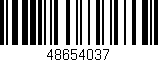 Código de barras (EAN, GTIN, SKU, ISBN): '48654037'