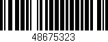 Código de barras (EAN, GTIN, SKU, ISBN): '48675323'