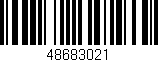 Código de barras (EAN, GTIN, SKU, ISBN): '48683021'