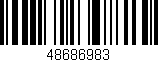 Código de barras (EAN, GTIN, SKU, ISBN): '48686983'