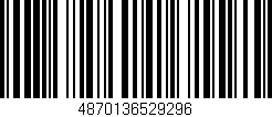 Código de barras (EAN, GTIN, SKU, ISBN): '4870136529296'