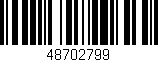 Código de barras (EAN, GTIN, SKU, ISBN): '48702799'