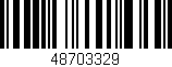 Código de barras (EAN, GTIN, SKU, ISBN): '48703329'