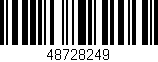 Código de barras (EAN, GTIN, SKU, ISBN): '48728249'