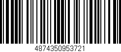 Código de barras (EAN, GTIN, SKU, ISBN): '4874350953721'