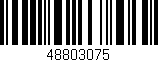 Código de barras (EAN, GTIN, SKU, ISBN): '48803075'