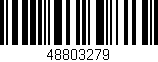 Código de barras (EAN, GTIN, SKU, ISBN): '48803279'