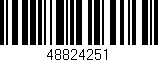 Código de barras (EAN, GTIN, SKU, ISBN): '48824251'