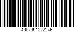 Código de barras (EAN, GTIN, SKU, ISBN): '4887891322246'