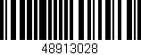 Código de barras (EAN, GTIN, SKU, ISBN): '48913028'