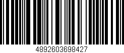 Código de barras (EAN, GTIN, SKU, ISBN): '4892603698427'