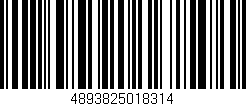 Código de barras (EAN, GTIN, SKU, ISBN): '4893825018314'