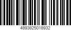 Código de barras (EAN, GTIN, SKU, ISBN): '4893825018932'