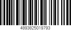 Código de barras (EAN, GTIN, SKU, ISBN): '4893825019793'