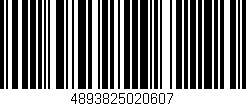 Código de barras (EAN, GTIN, SKU, ISBN): '4893825020607'