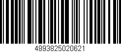 Código de barras (EAN, GTIN, SKU, ISBN): '4893825020621'