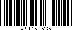 Código de barras (EAN, GTIN, SKU, ISBN): '4893825025145'