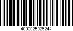 Código de barras (EAN, GTIN, SKU, ISBN): '4893825025244'