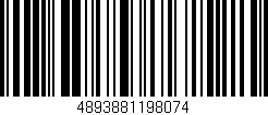 Código de barras (EAN, GTIN, SKU, ISBN): '4893881198074'