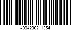 Código de barras (EAN, GTIN, SKU, ISBN): '4894290211354'