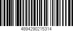 Código de barras (EAN, GTIN, SKU, ISBN): '4894290215314'