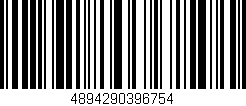 Código de barras (EAN, GTIN, SKU, ISBN): '4894290396754'