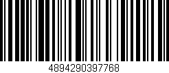 Código de barras (EAN, GTIN, SKU, ISBN): '4894290397768'