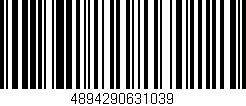 Código de barras (EAN, GTIN, SKU, ISBN): '4894290631039'