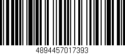 Código de barras (EAN, GTIN, SKU, ISBN): '4894457017393'