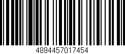Código de barras (EAN, GTIN, SKU, ISBN): '4894457017454'