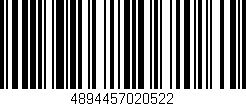 Código de barras (EAN, GTIN, SKU, ISBN): '4894457020522'