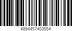 Código de barras (EAN, GTIN, SKU, ISBN): '4894457403554'