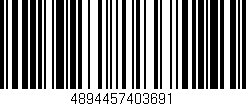 Código de barras (EAN, GTIN, SKU, ISBN): '4894457403691'