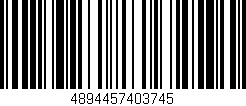 Código de barras (EAN, GTIN, SKU, ISBN): '4894457403745'