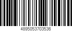 Código de barras (EAN, GTIN, SKU, ISBN): '4895053703536'