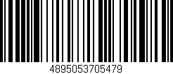 Código de barras (EAN, GTIN, SKU, ISBN): '4895053705479'