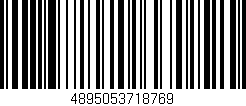 Código de barras (EAN, GTIN, SKU, ISBN): '4895053718769'