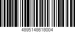 Código de barras (EAN, GTIN, SKU, ISBN): '4895148618004'